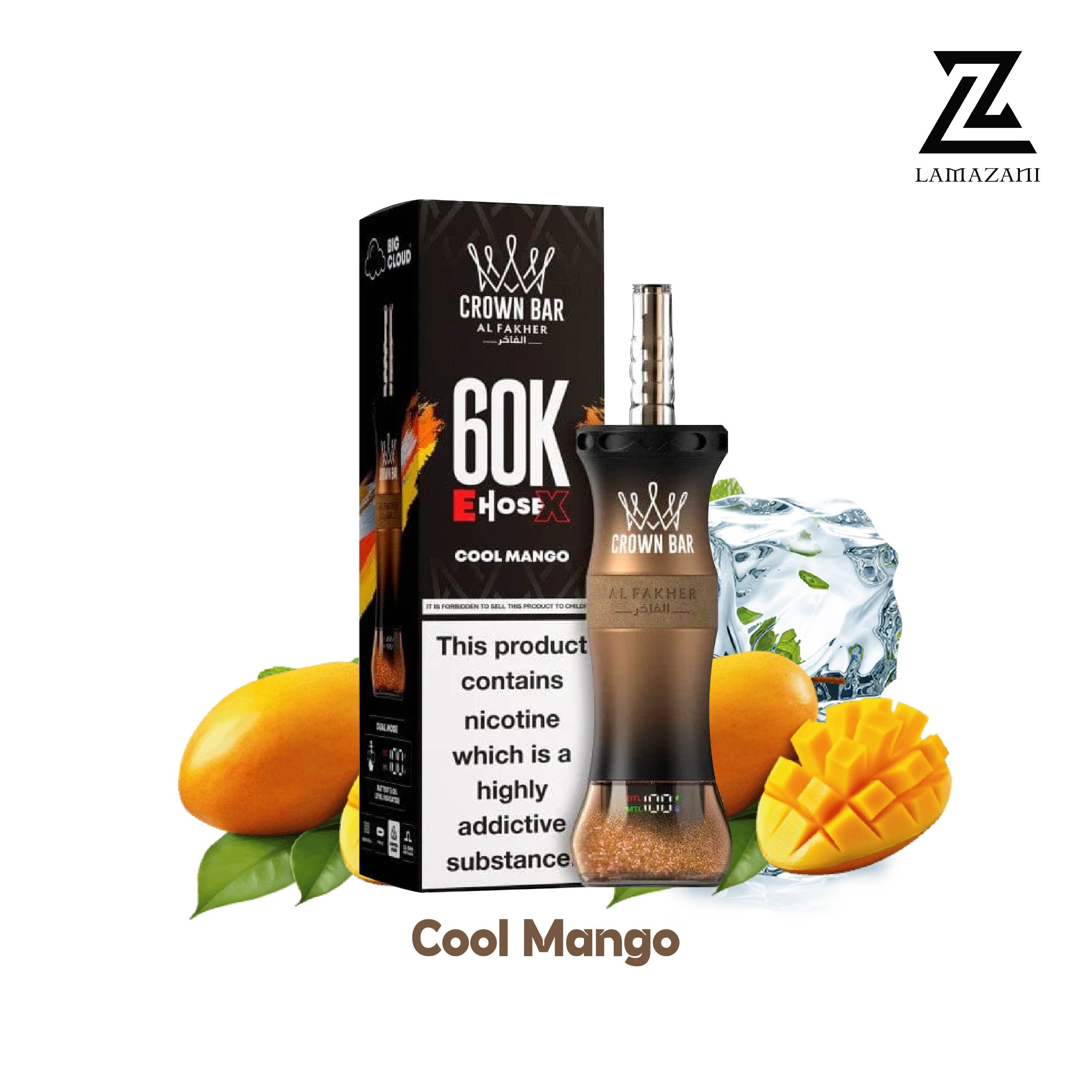 Alfakher cool mango disposable vape