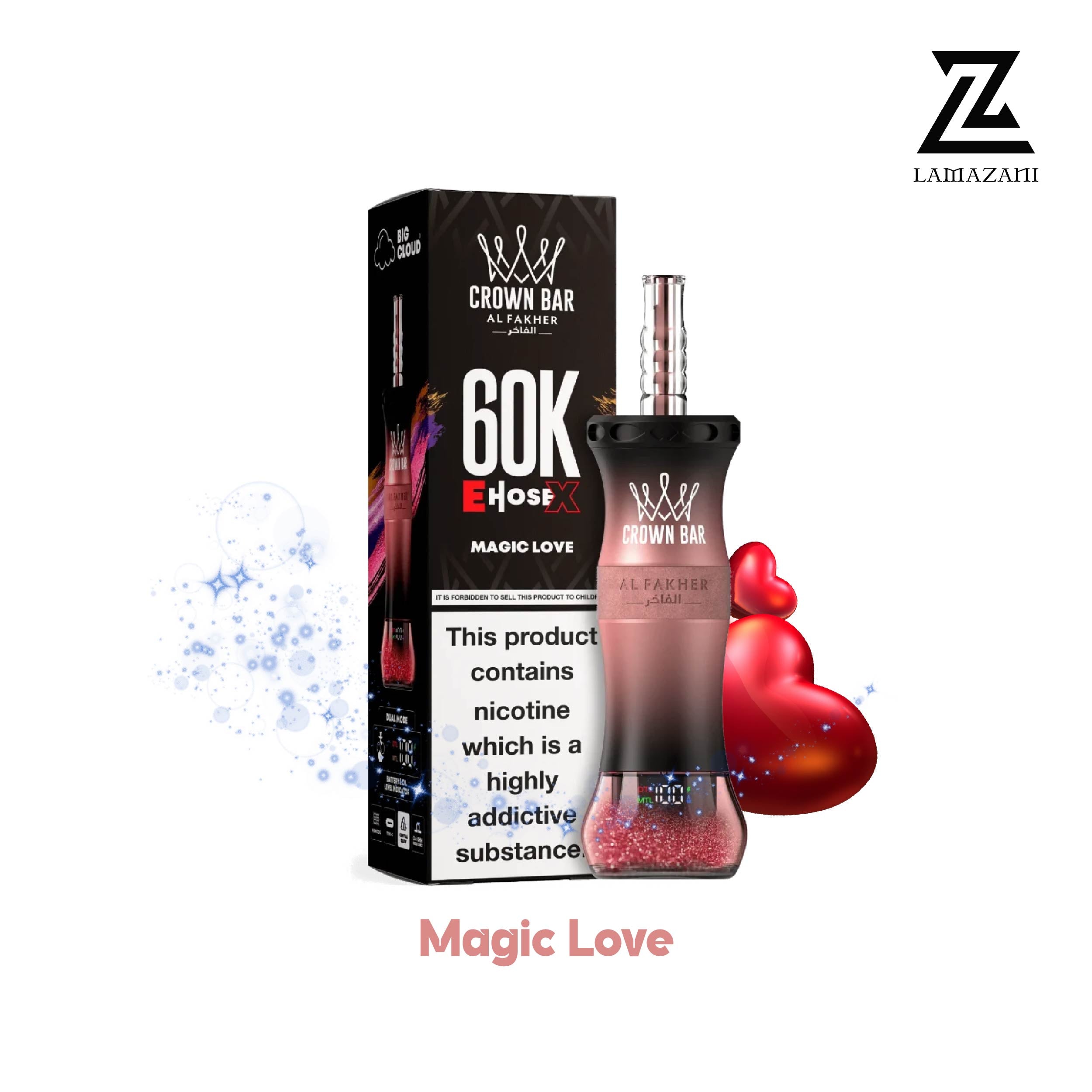 Alfakher Magic love disposable vape in uae