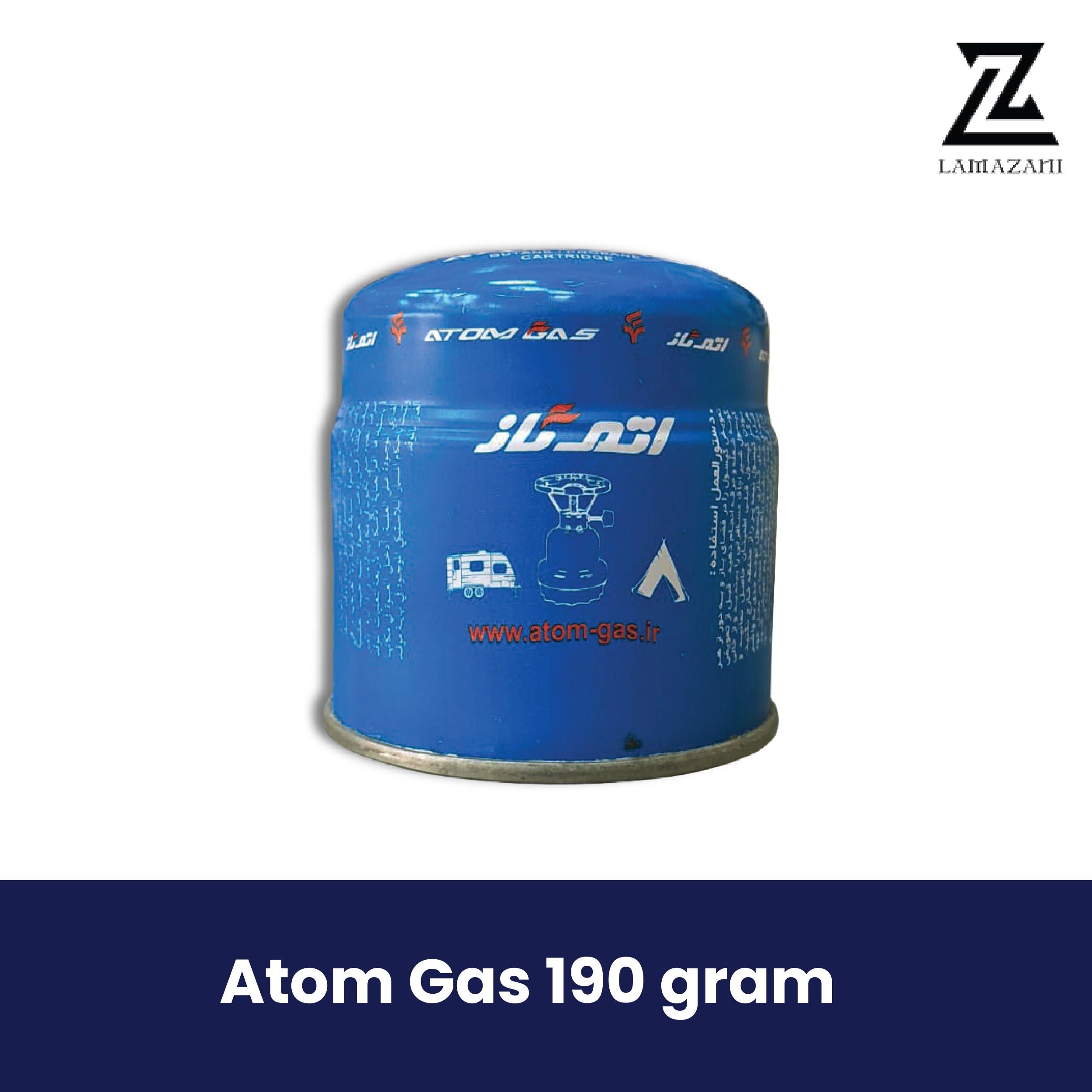Buy Atom Gas Blue Can 190g – Premium Fuel for Lighters & Torches