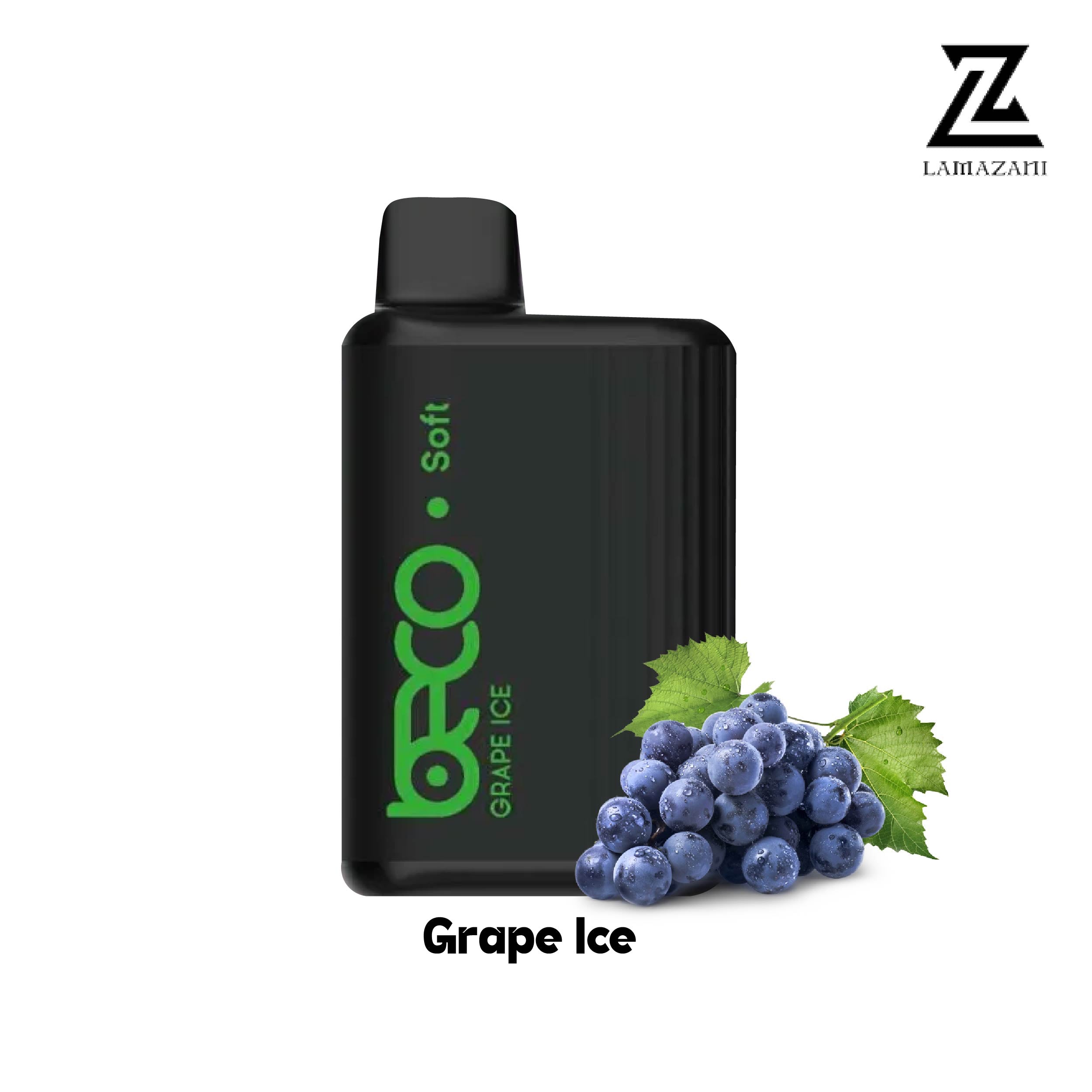 Beco Soft Disposable Vape Grape Ice  - Lamazani