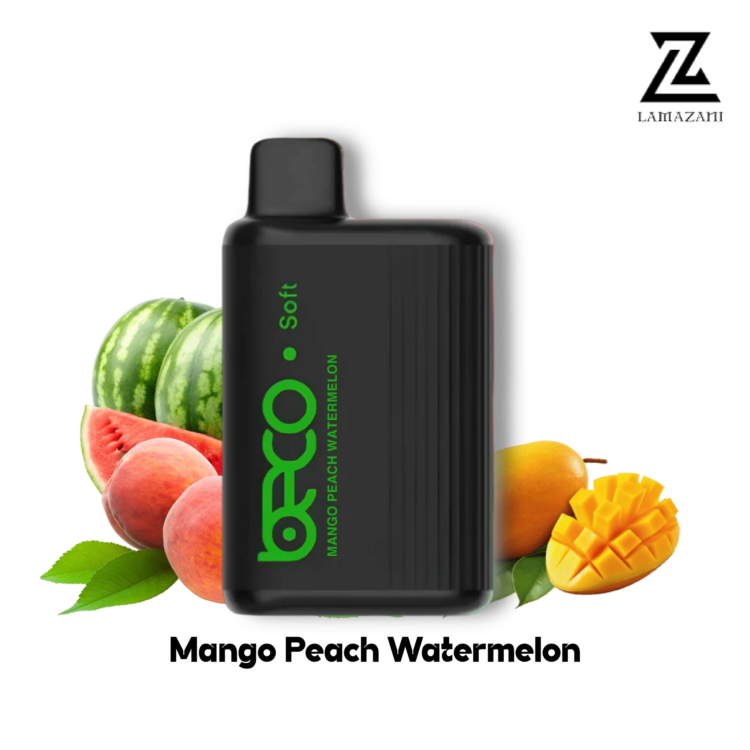 Beco Soft Disposable Vape Mango Peach Watermelon - Lamazani