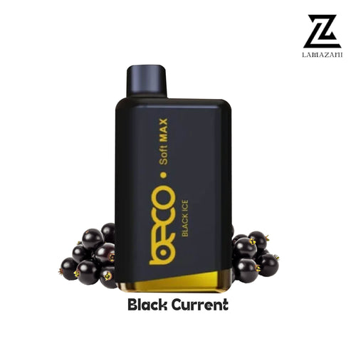 BECO SOFT MAX DISPOSABLE VAPE Black Ice - Lamazani