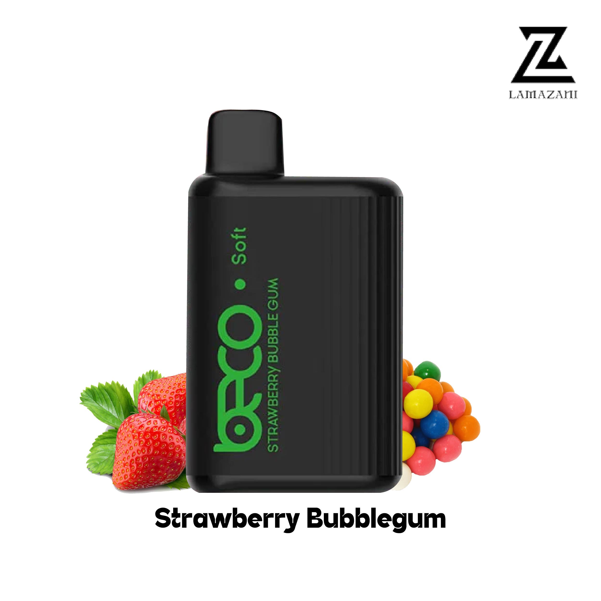 Beco Soft Disposable Vape Strawberry Bubblegum - Lamazani