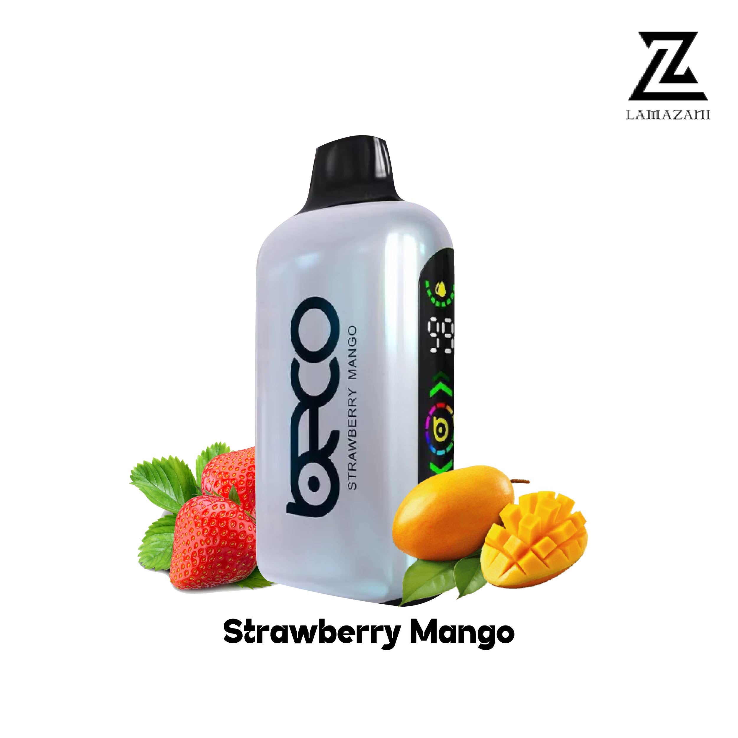 Beco Brock Disposable Vape Strawberry  Mango   - Lamazani
