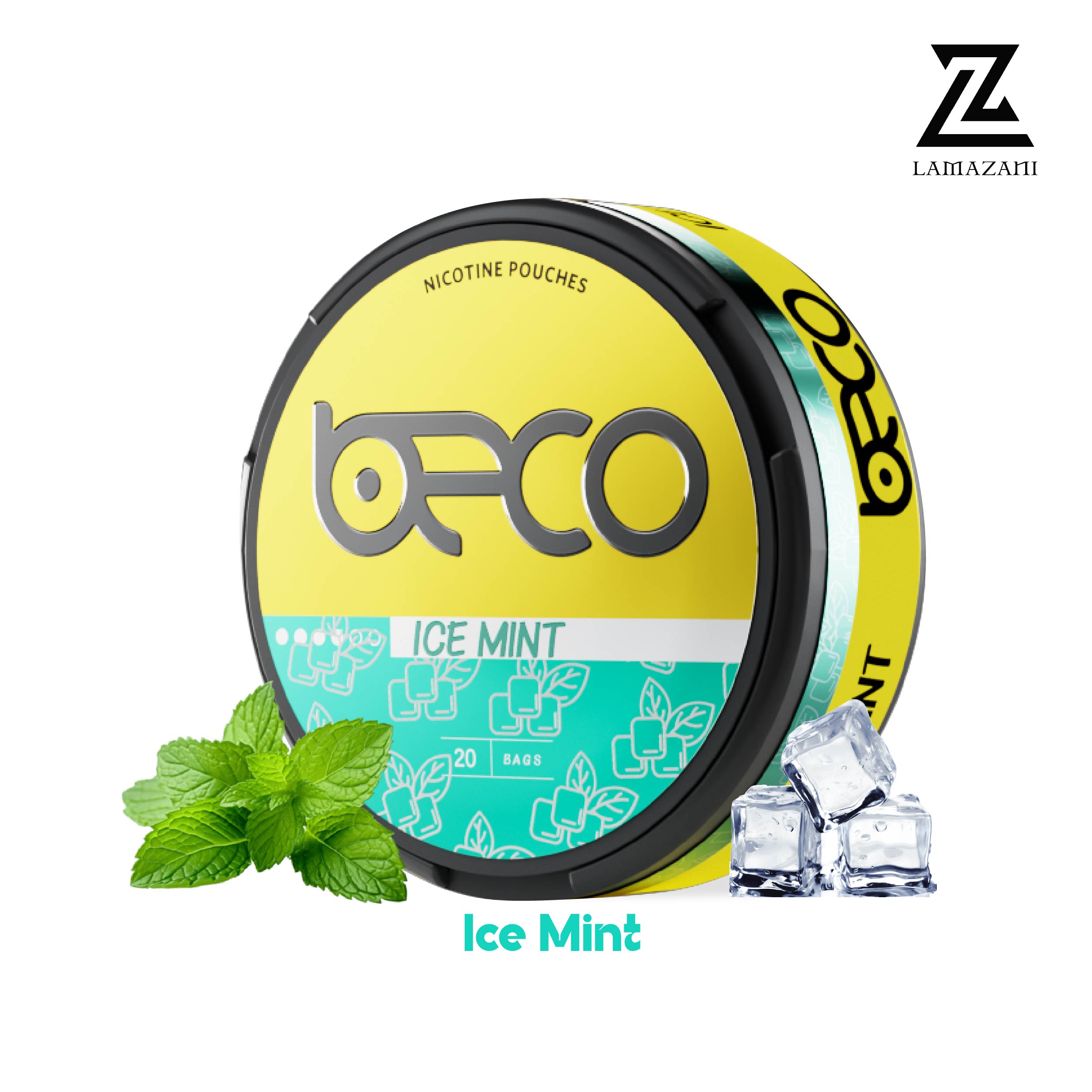 Beco Nicotine Pouch Ice Mint - Lamazani