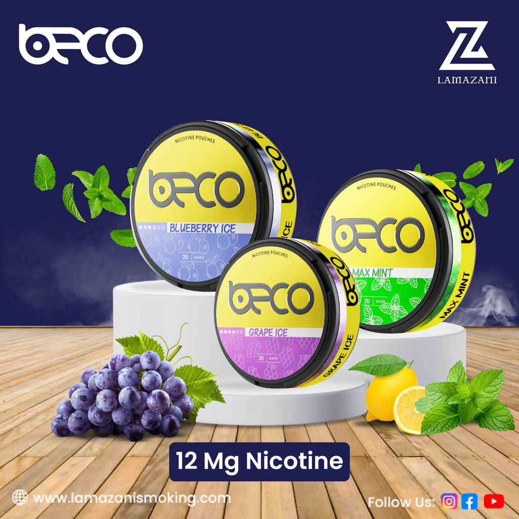 Beco Nicotine Pouches Flavors !2Mg - Lamazani
