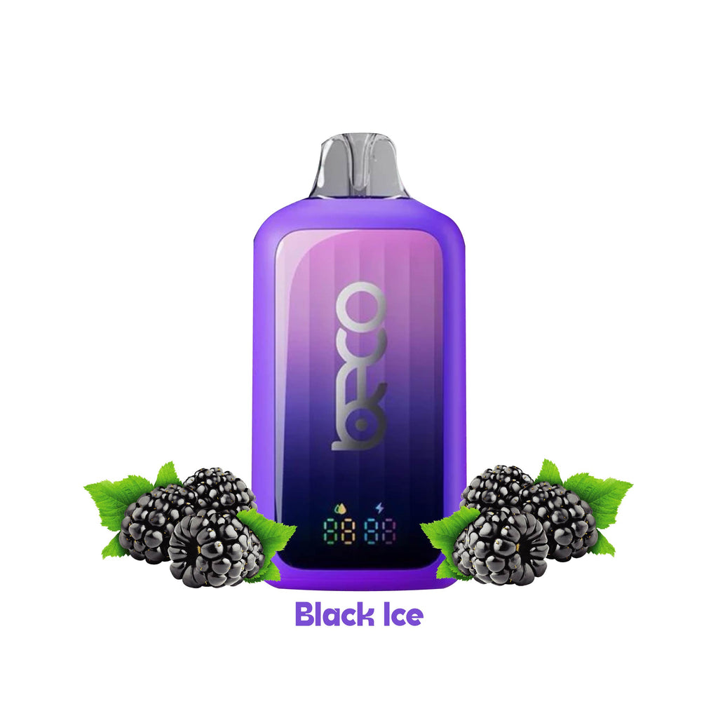 BECO POP 30,000K Puffs black ice Rechargeable Disposable Vape
