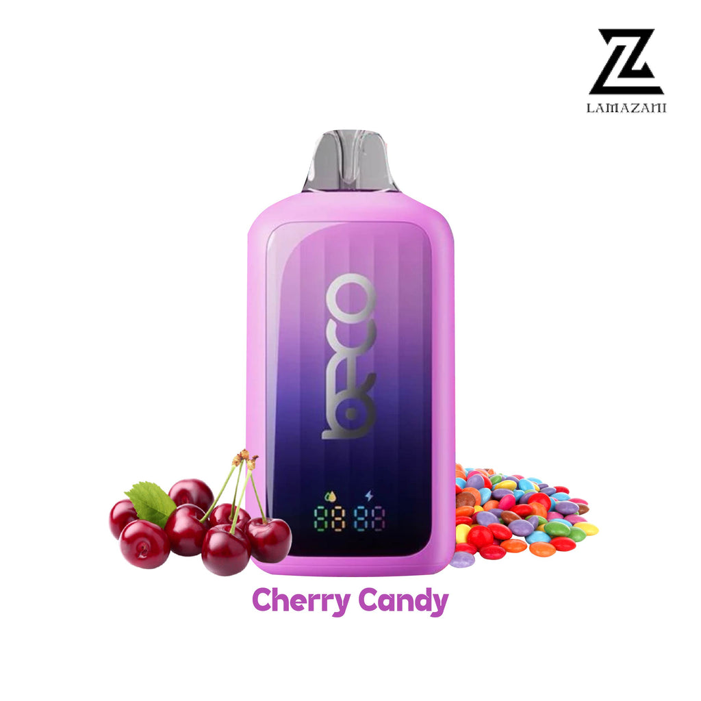BECO POP 30,000 Puffs cherry candy Rechargeable Disposable Vape