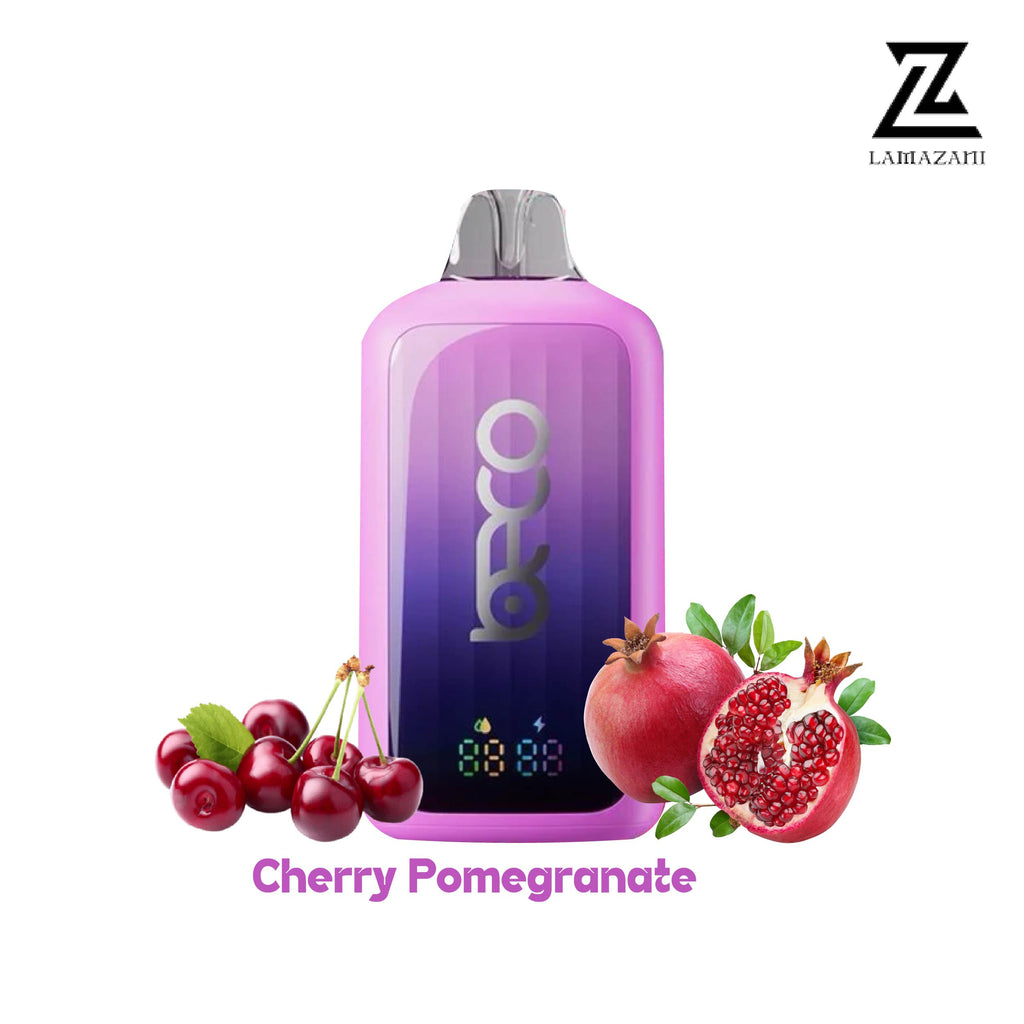 BECO POP 30,000 Puffs cherry pomegranate Rechargeable Disposable Vape
