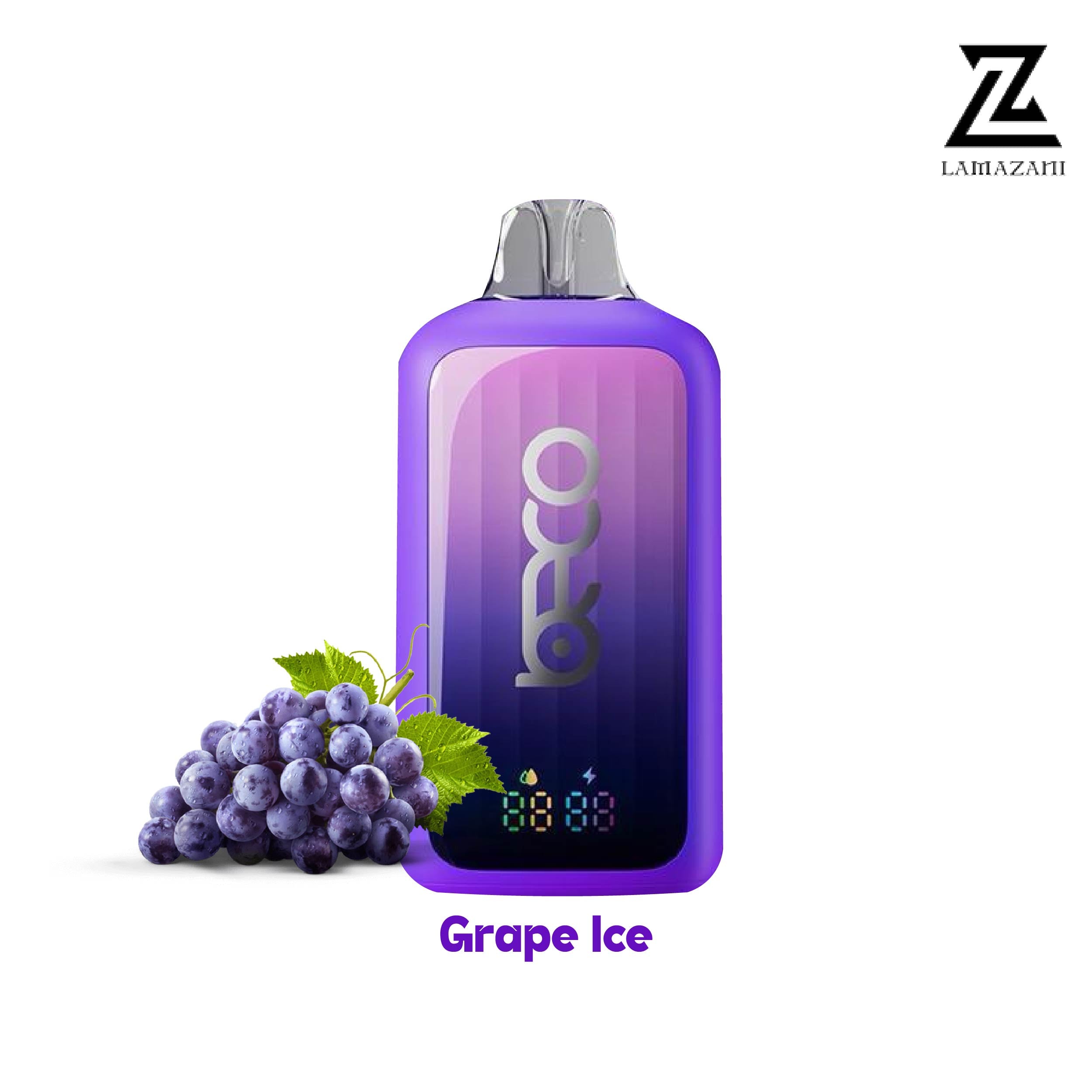 BECO POP 30,000 Puffs grape ice Rechargeable Disposable Vape
