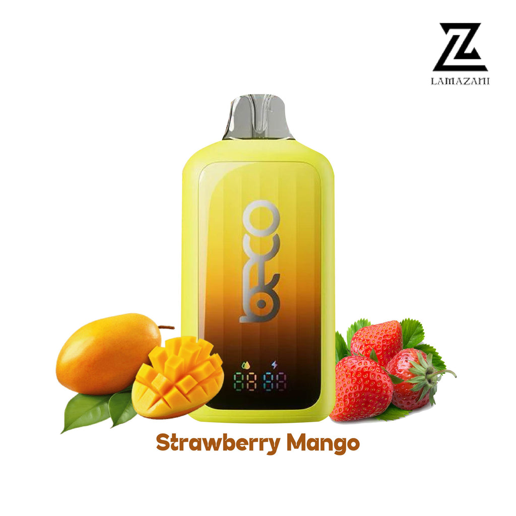 BECO POP 30,000 Puffs strawberry mango Rechargeable Disposable Vape
