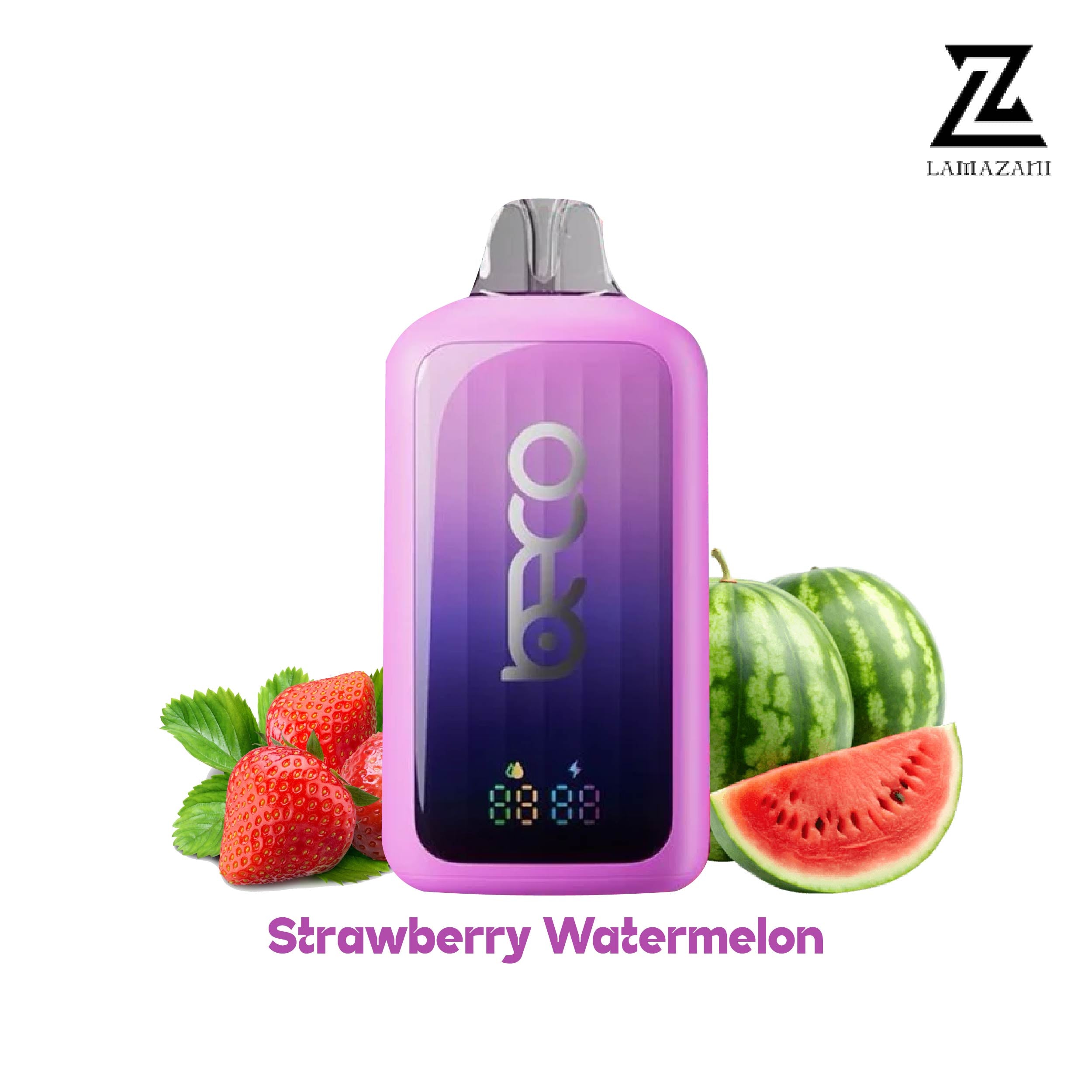 BECO POP 30,000 Puffs strawberry watermelon Rechargeable Disposable Vape
