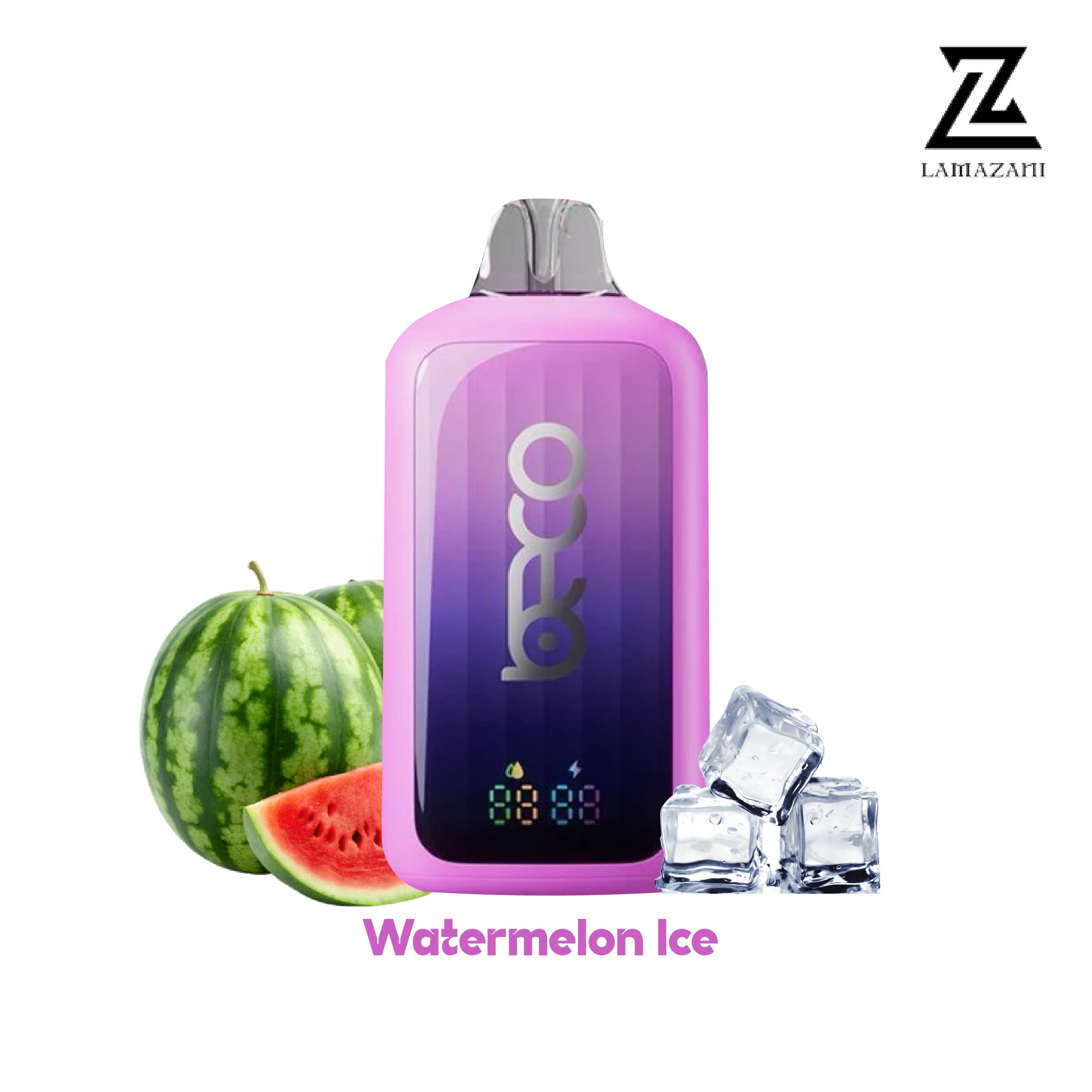 BECO POP 30,000 Puffs watermelon ice Rechargeable Disposable Vape
