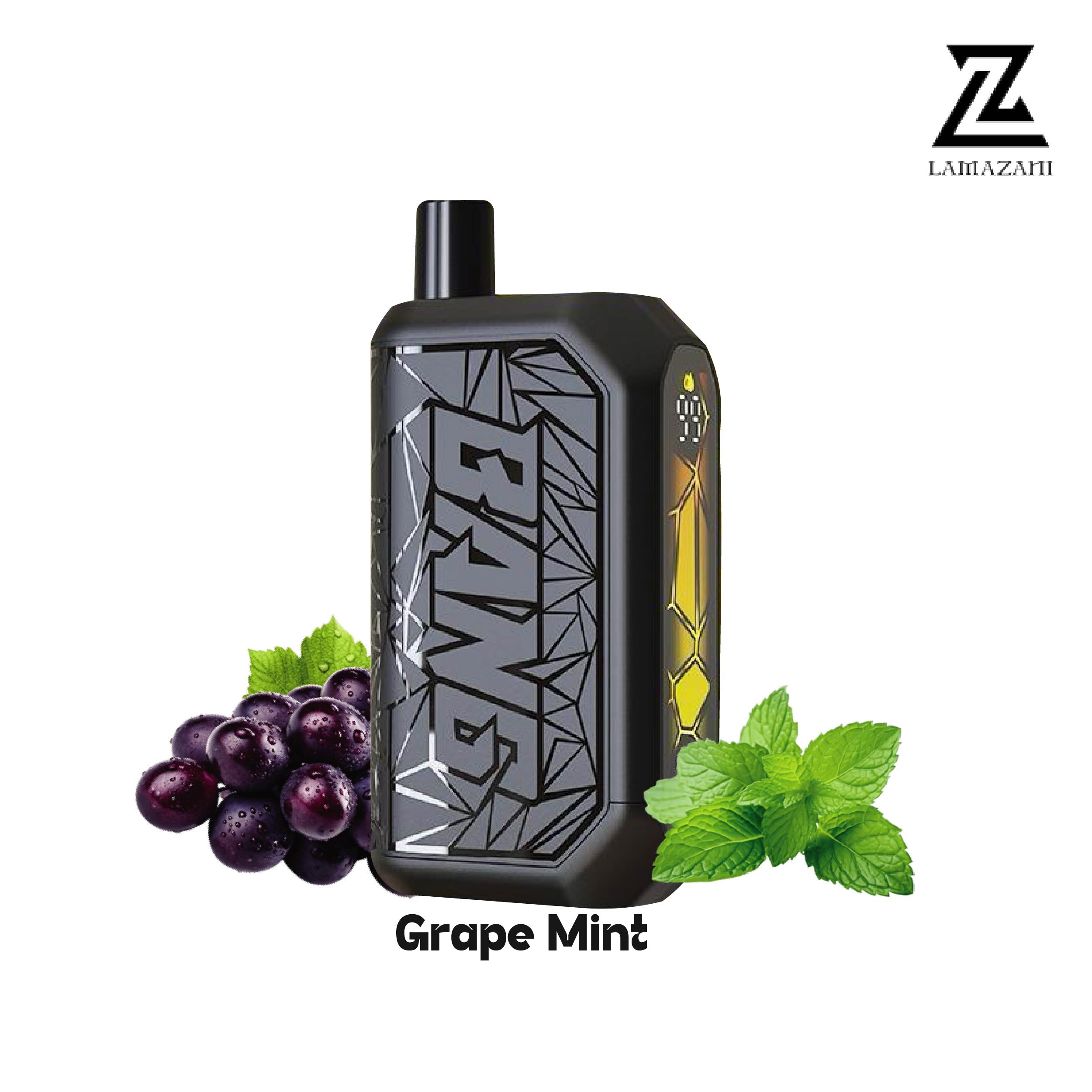 Beco mesh 18000 puff grape mint  disposable vape