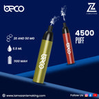 Beco mesh 4500 puff disposable vapes