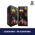 ALNUKHBA Natural Coconut Charcoal - 96 Cubes, 1kg Premium Pack.