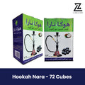 Al Alamen Gold 1kg Natural Charcoal, 72 large pieces.