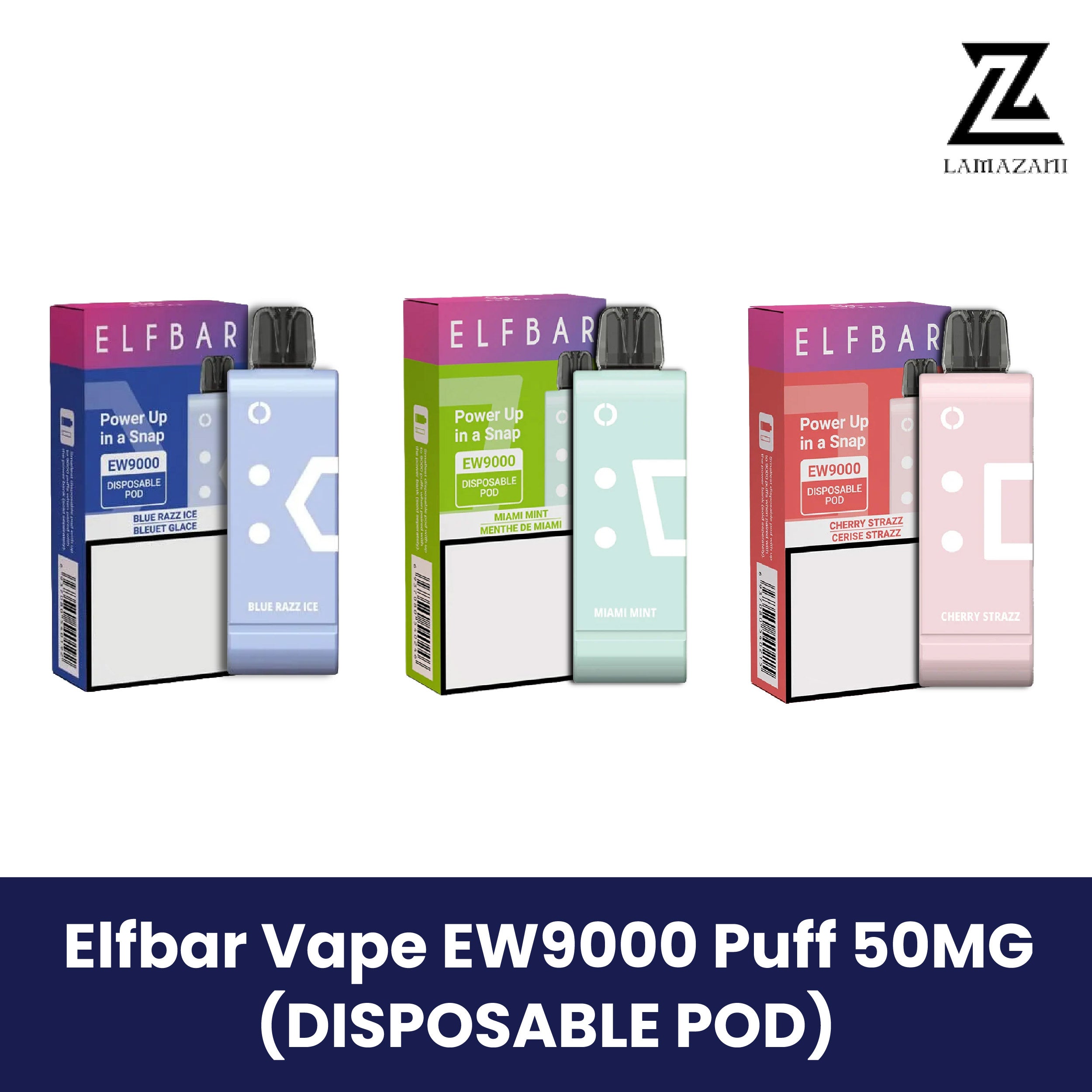 Buy Elf Bar EW9000 Disposable Pod – Long Lasting 9000 Puffs Vape