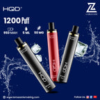 HQD Cuvie Plus Disposable Vape 1200 Puffs