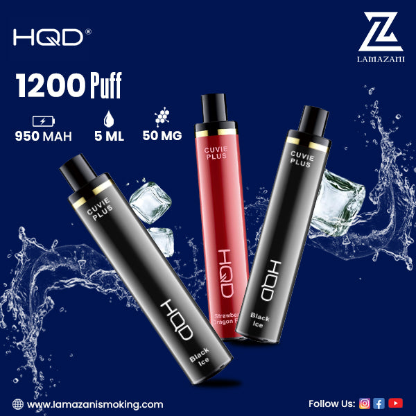 HQD Cuvie Plus Disposable Vape 1200 Puffs