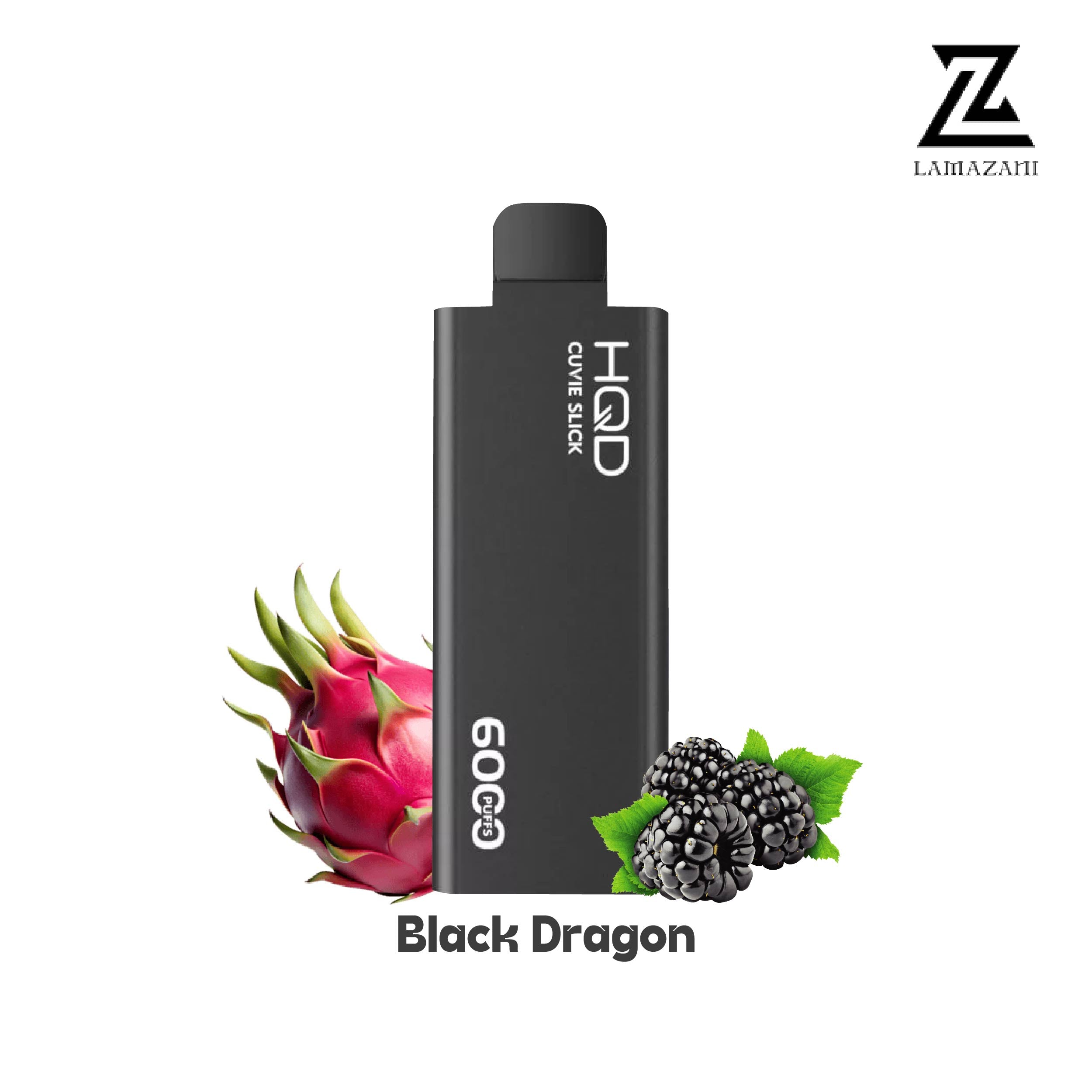 HQD 6000 puff black dragon disposable vape in uae