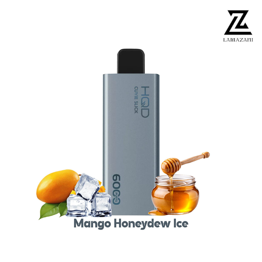 HQD 6000 puff mango honeydew ice disposable vape in uae