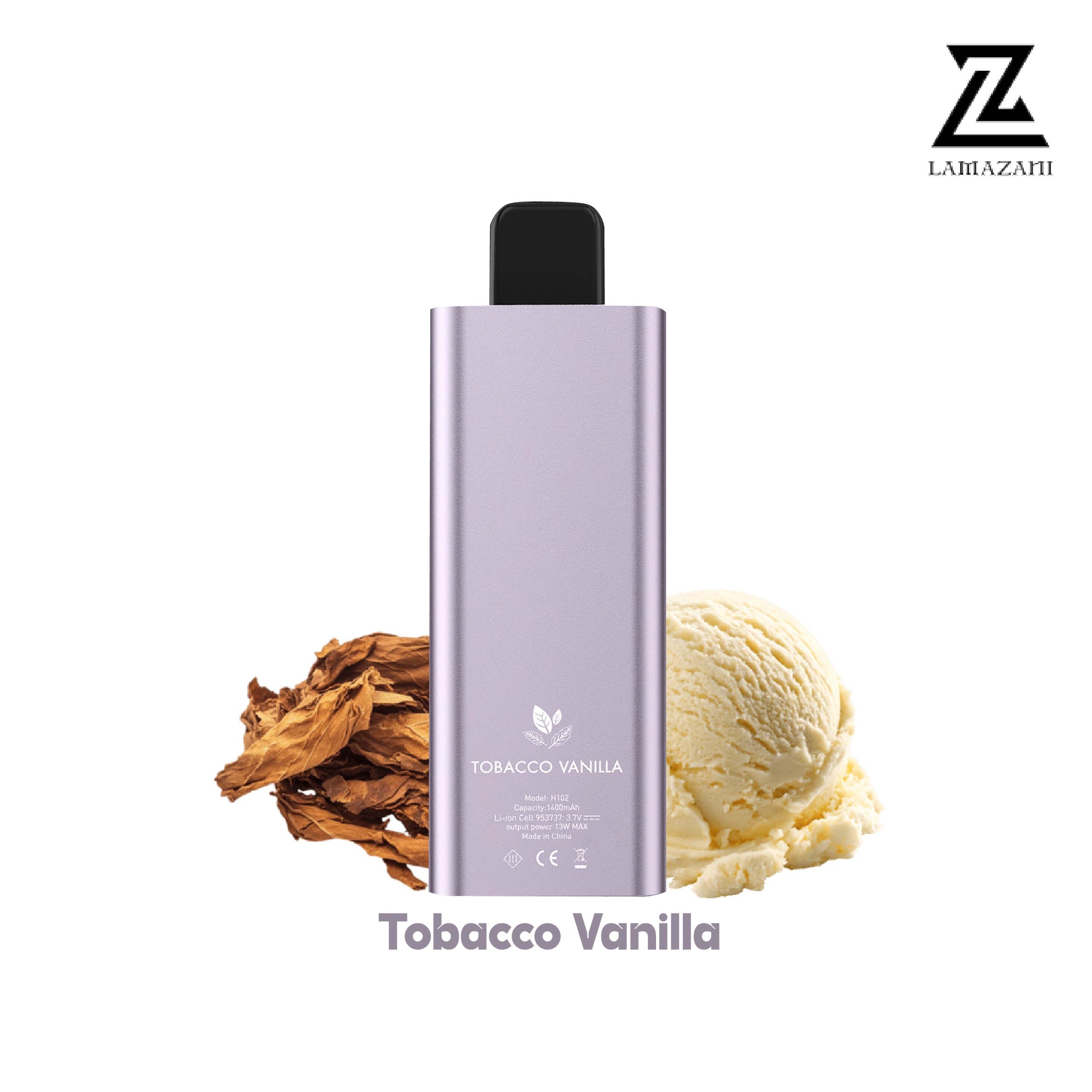 HQD 6000 puff tobacco vanilla disposable vape in uae