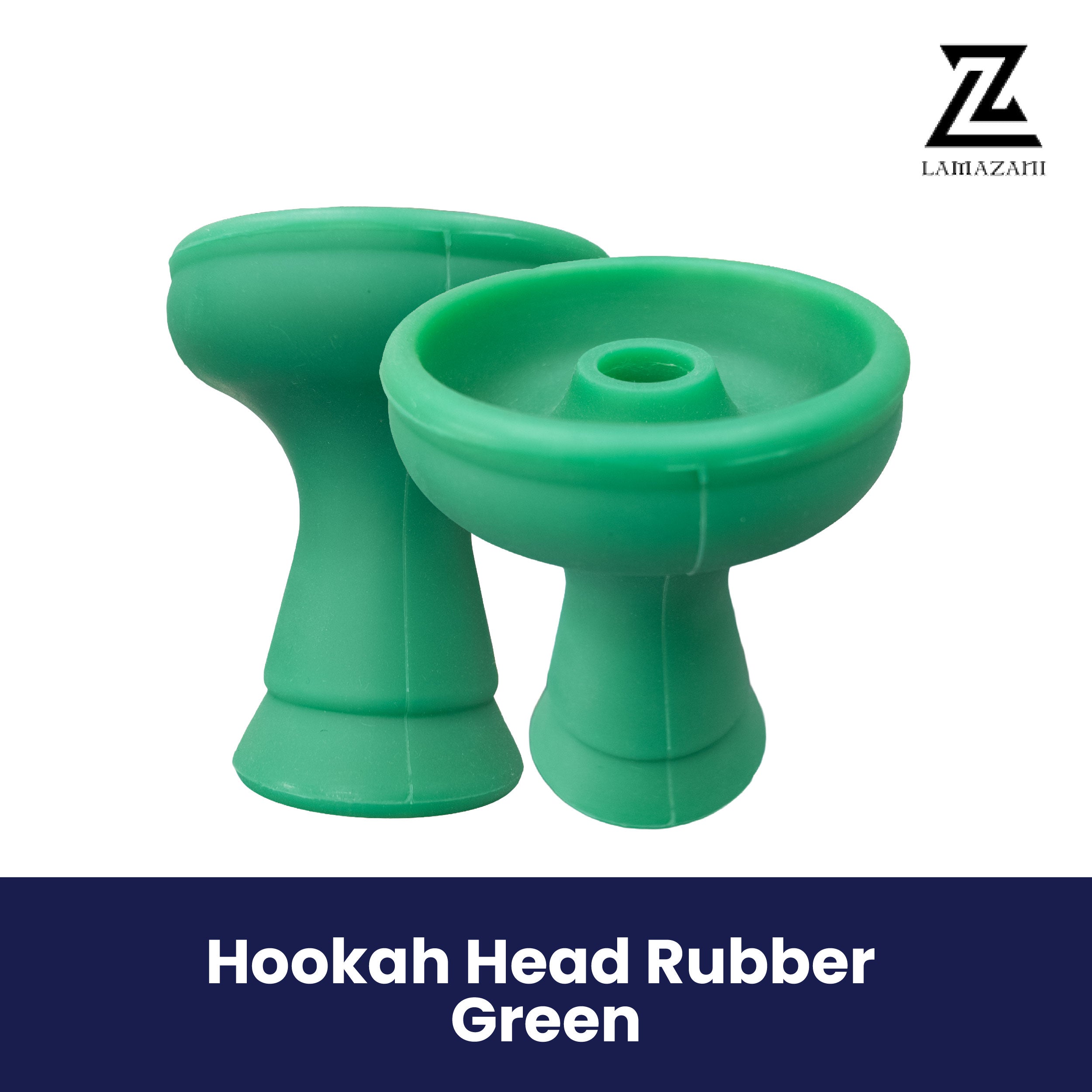 Premium Rubber Hookah Head Green | Hookah Accessories UAE