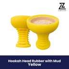 Buy Blue Silicone Hookah Head with Aluminum Bowl