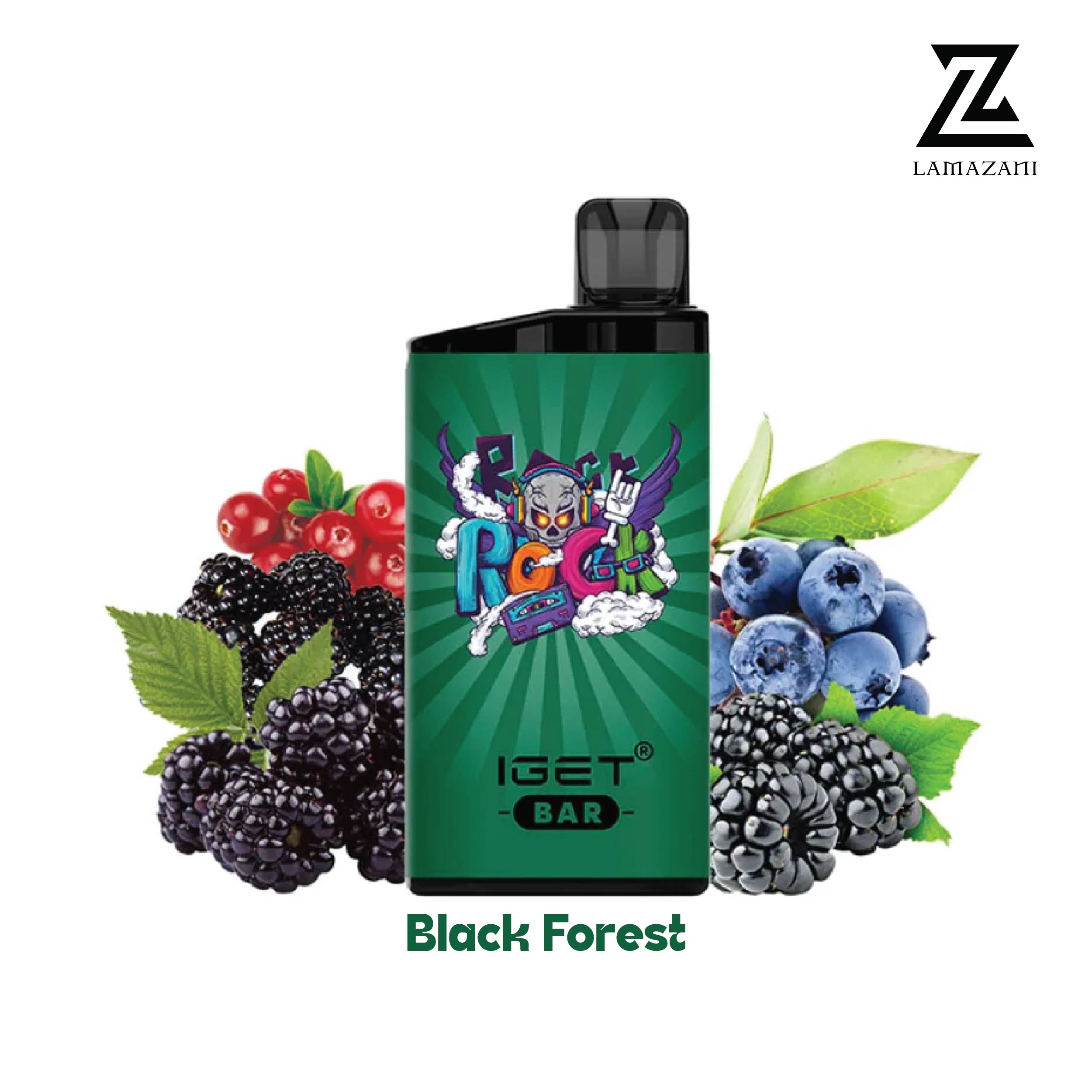 IGET Bar black forest disposable vape