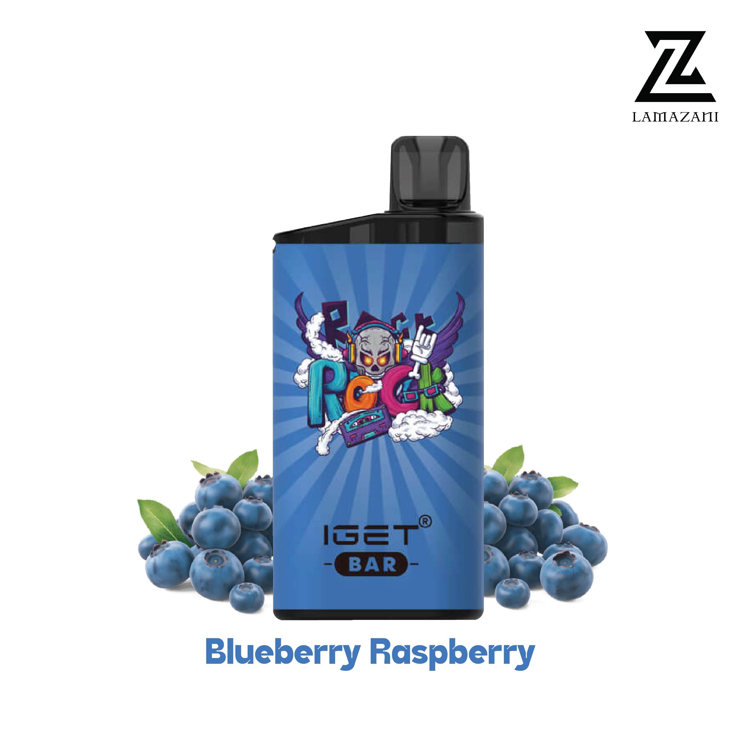 IGET Bar blueberry raspberry disposable vape