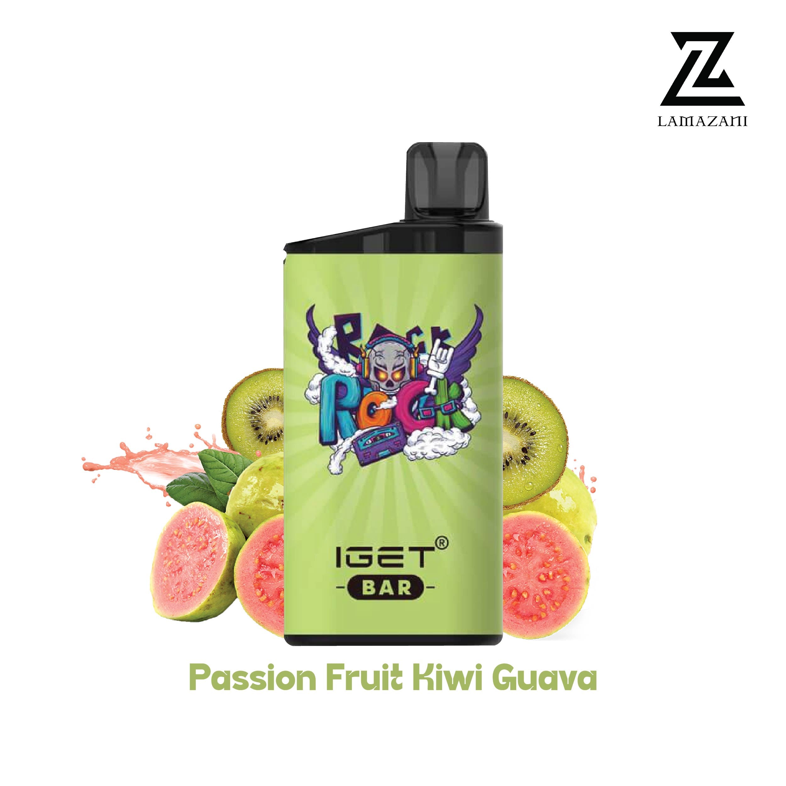IGET Bar passion fruit kiwi guava disposable vape