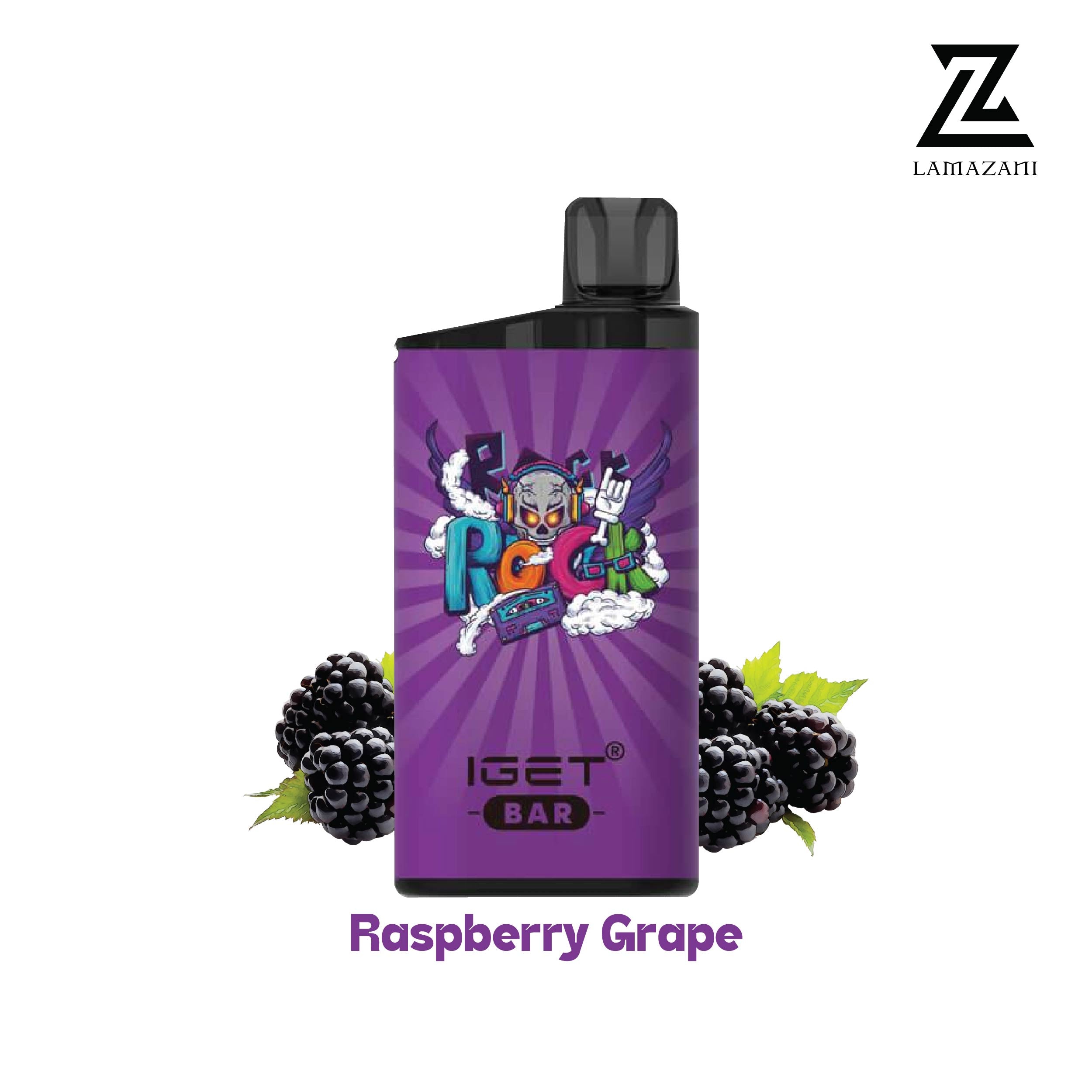 IGET Bar raspberry grape disposable vape