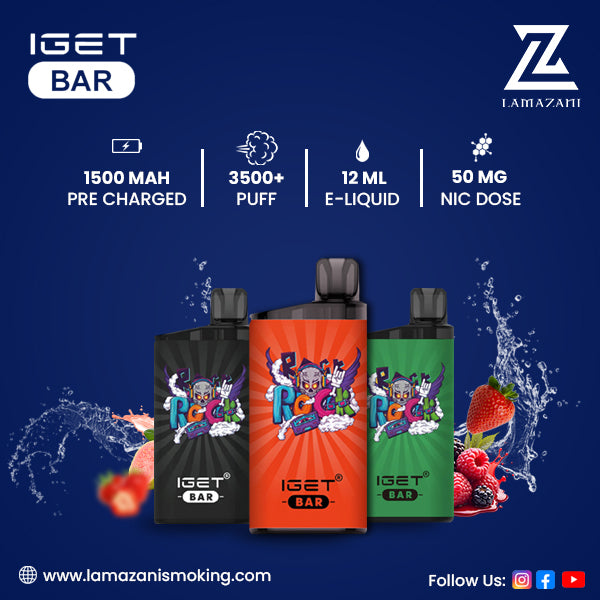 IGET Bar 3500 puffs disposable vape