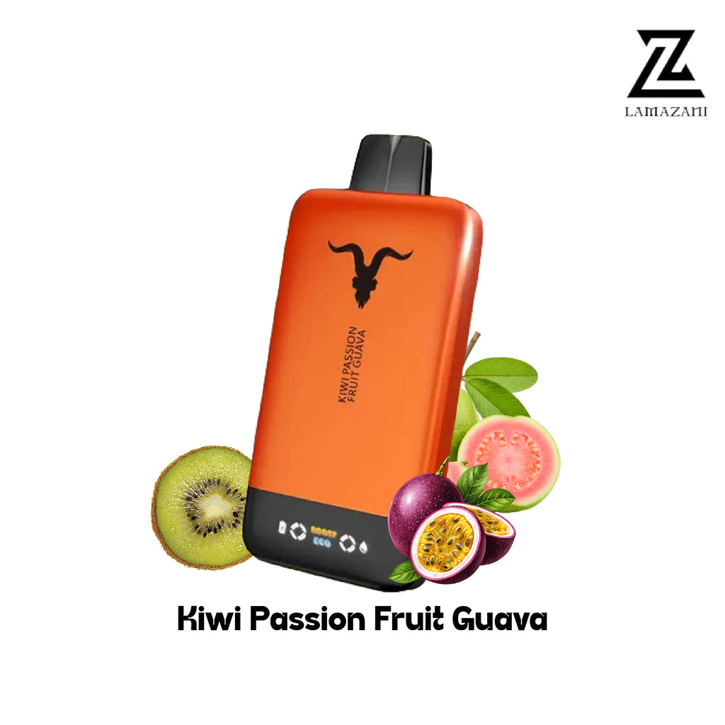 Ignite kiwi passion fruit guava disposable vape 