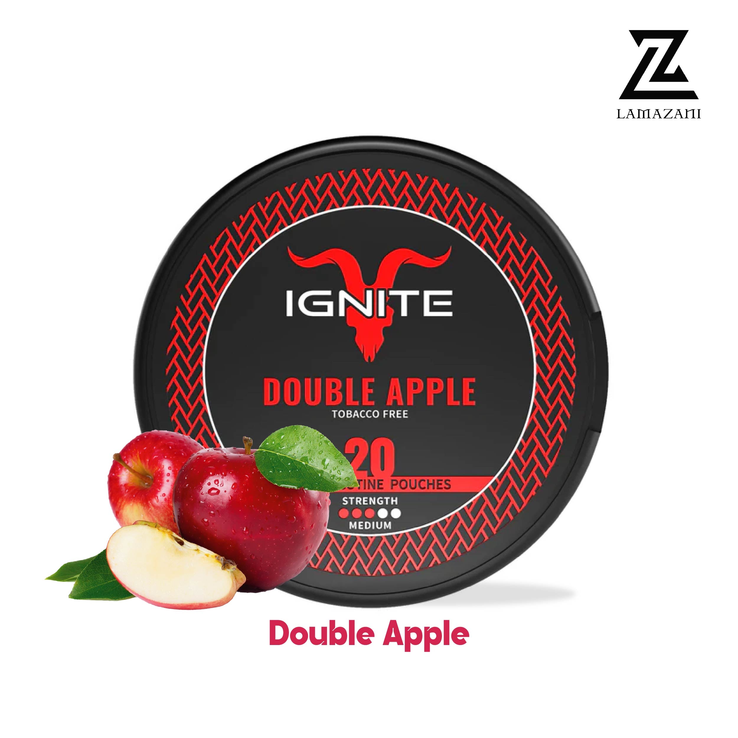 IGNITE Nicotine Pouch Double Apple - Lamazani