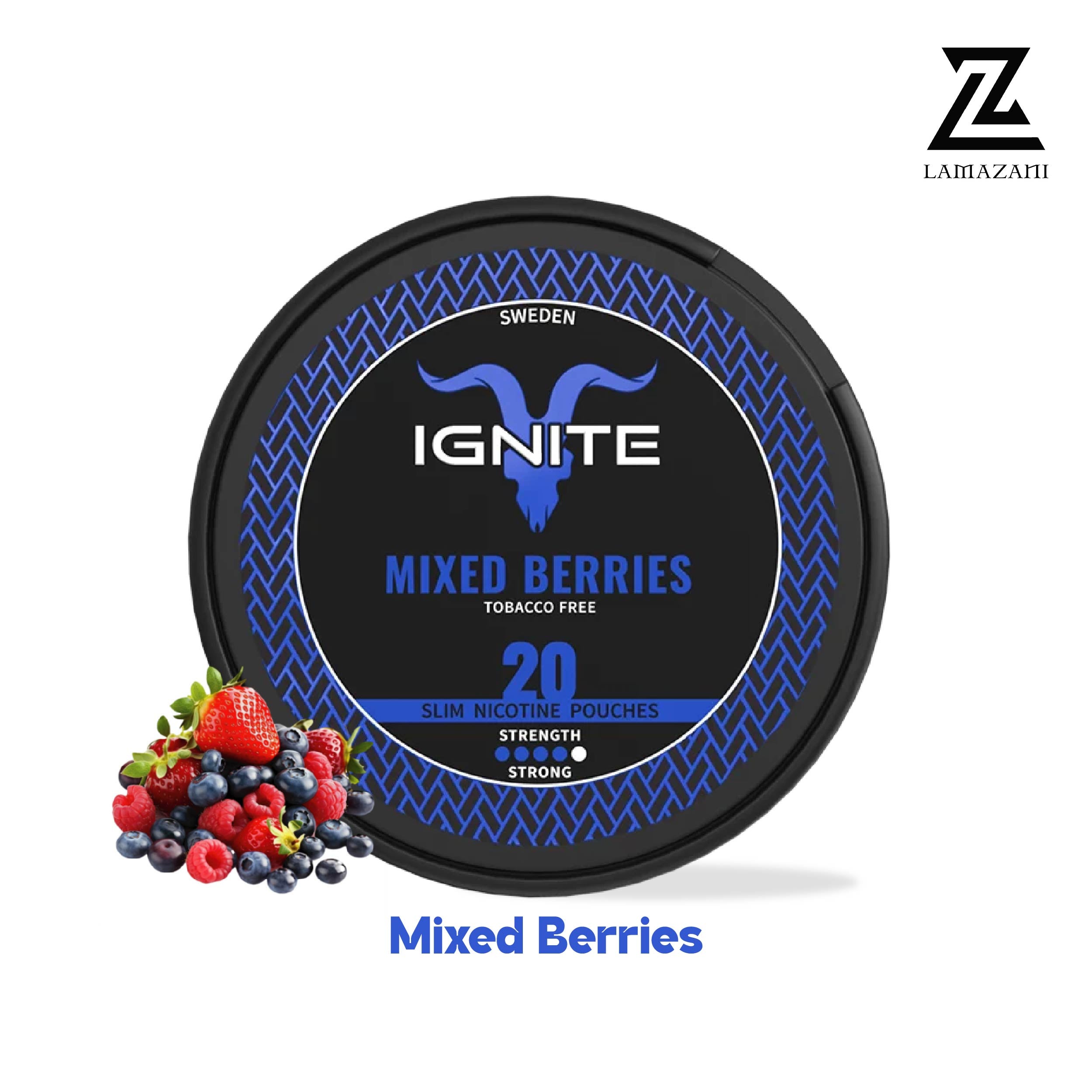 IGNITE Nicotine Pouch Mixed Berries - Lamazani