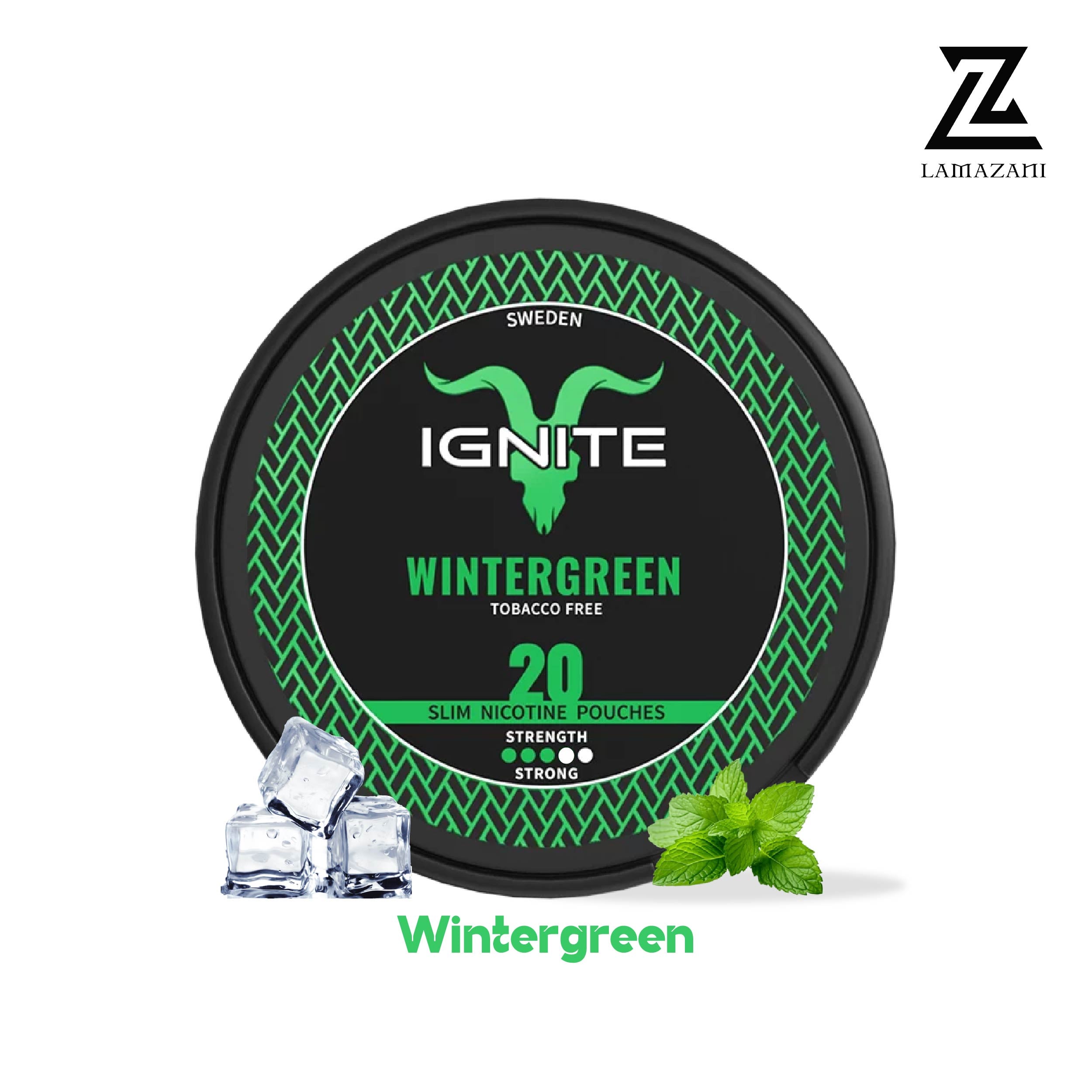 IGNITE Nicotine Pouch Wintergreen - Lamazani