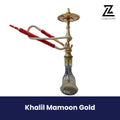 Khalil Mamoon Gold Hookah – Premium Egyptian Shisha