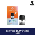 Geekvape One Pod 0.8Ω refillable pod and 3-piece retail box.