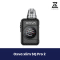 Black Oxva Xlim SQ Pro 2 pod vape with circular color screen.