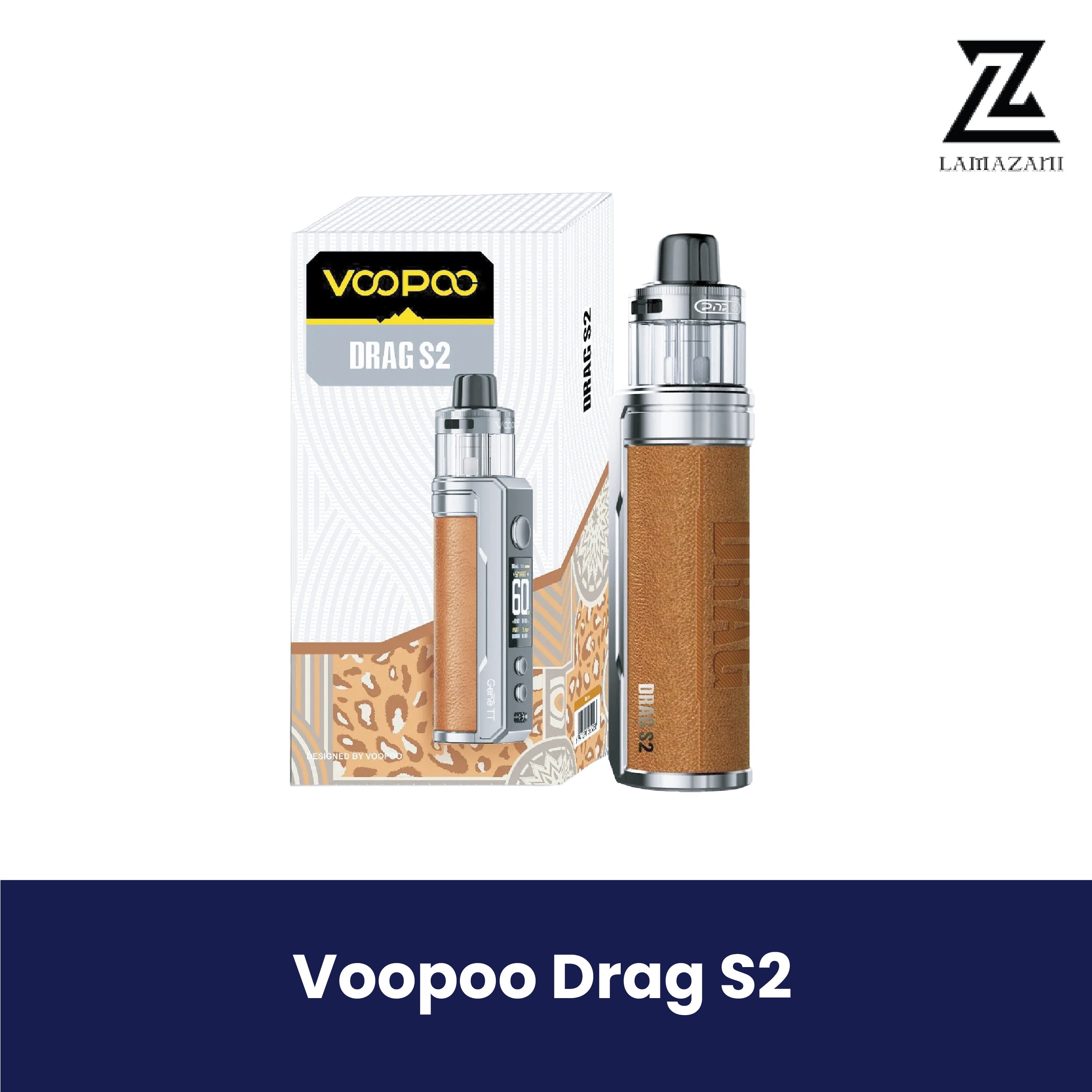 Voopoo Drag S2 starter kit and box.