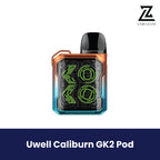 Uwell Caliburn GK2 Pod in Ocean Flame