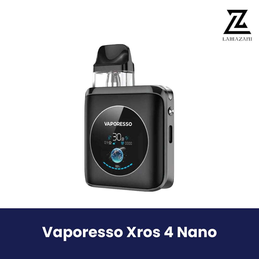 Vaporesso Xros 4 Nano pod kit -Graphite Black.