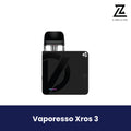 Black Vaporesso Xros 3 Nano pod system vape device.