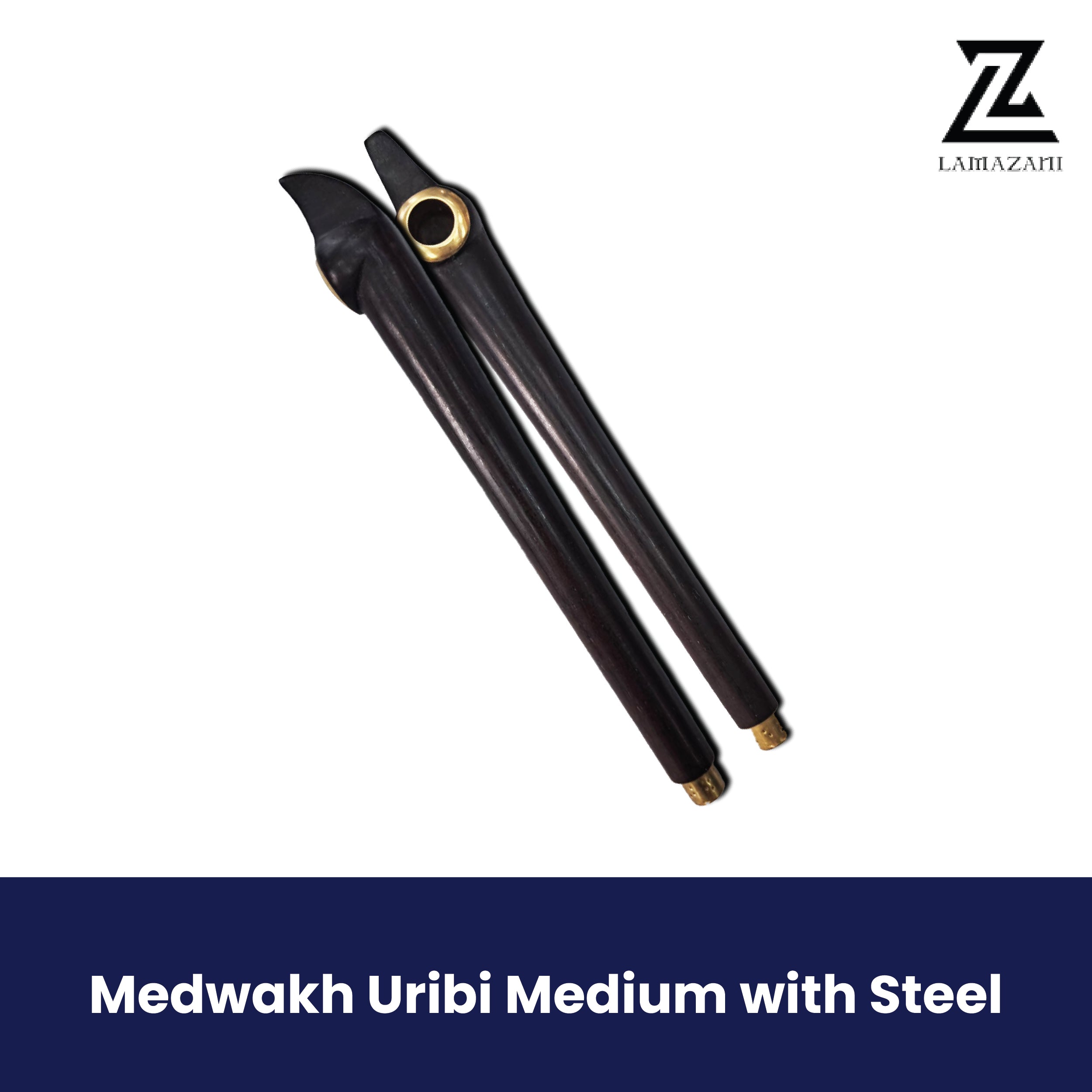 Uribi Medium Steel Medwakh | Premium Dokha Pipe