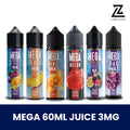 Buy Mega 60ml 3mg E-Liquid Online in UAE