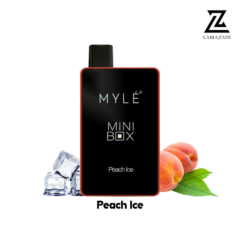 Myle Mini Box Peach Ice  Disposable Vape – Lamazani