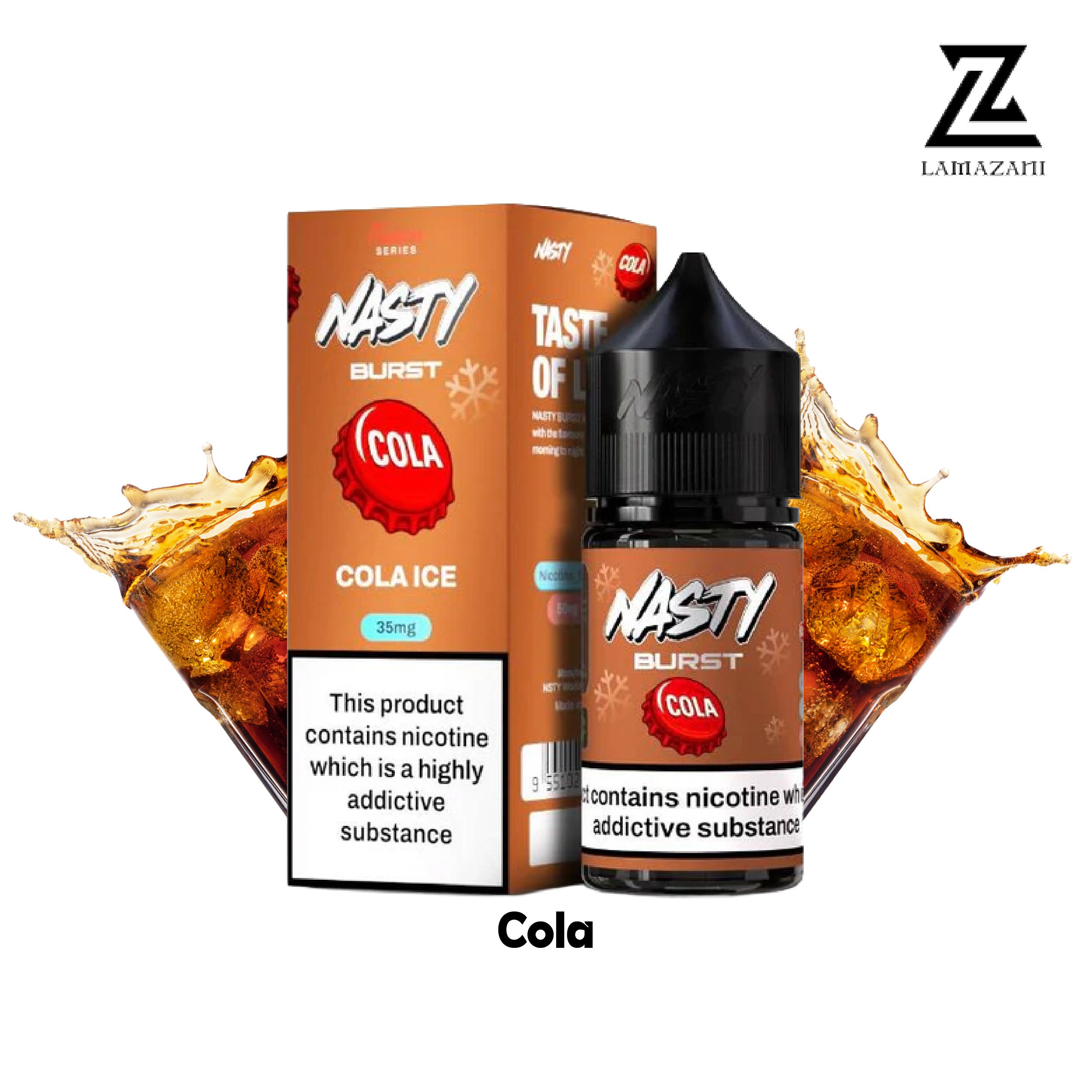 Nasty Cola 30ML Nicotine Salt 35mg,50mg Vape Juice UAE | Lamazani