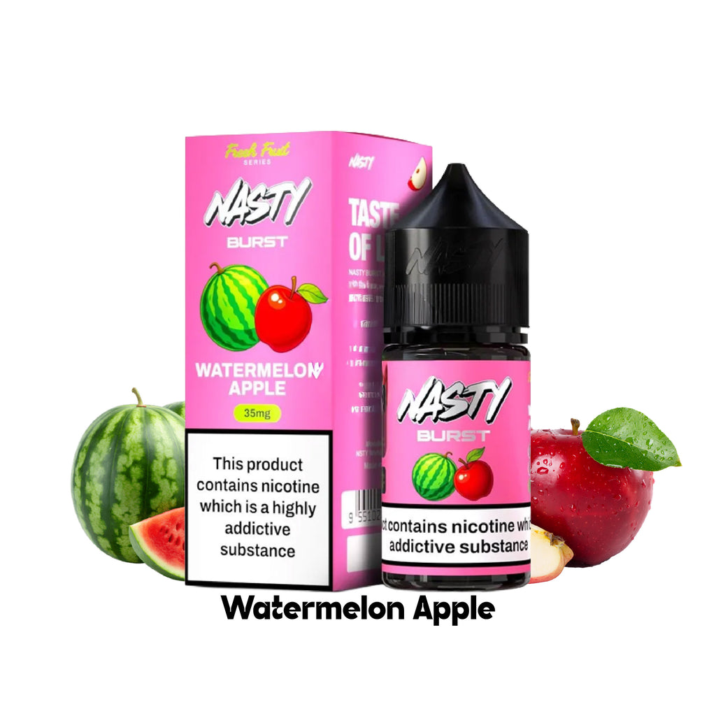 Nasty Watermelon Apple 30ML Nicotine Salt 35mg,50mg Vape Juice UAE | Lamazani
